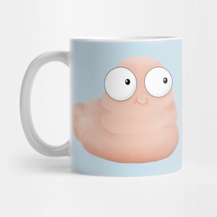 Cute Fat Worm Mug